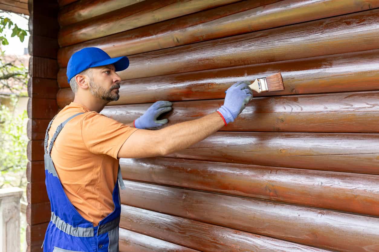 paint exterior wood siding 