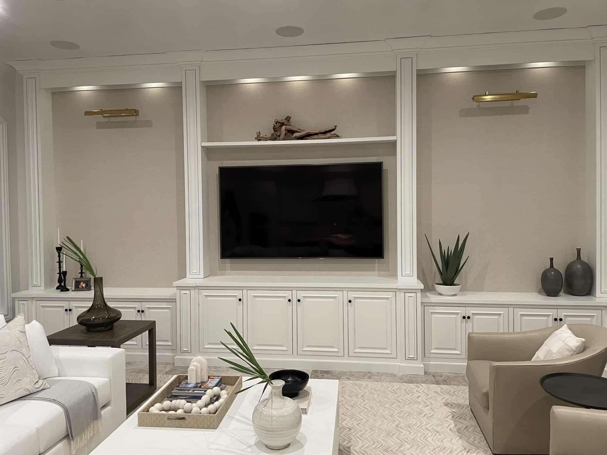 Full-service interior painting