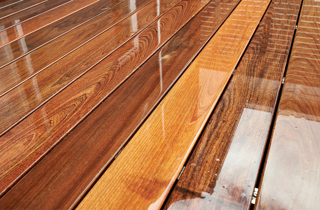 Choosing the Right Stain for NJ Weather