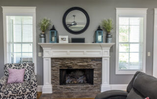 How to Update Your Fireplace Mantel with Paint or Stain